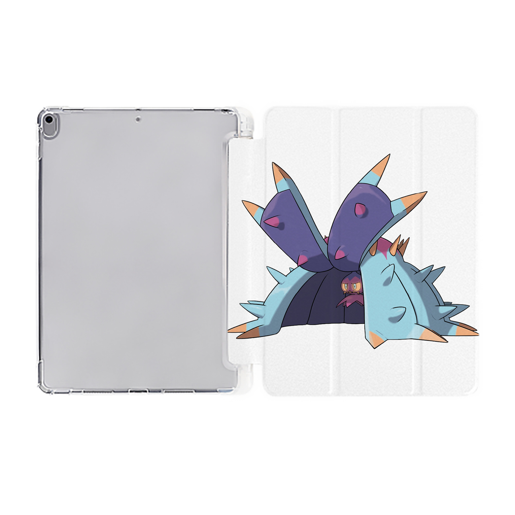 （画像用） ポケットモンスター Pokémon IPad ケース ペン収納付き 三つ折りスタンド PUレザー×シリコン 対応機種9.5/10.5/10.9インチ